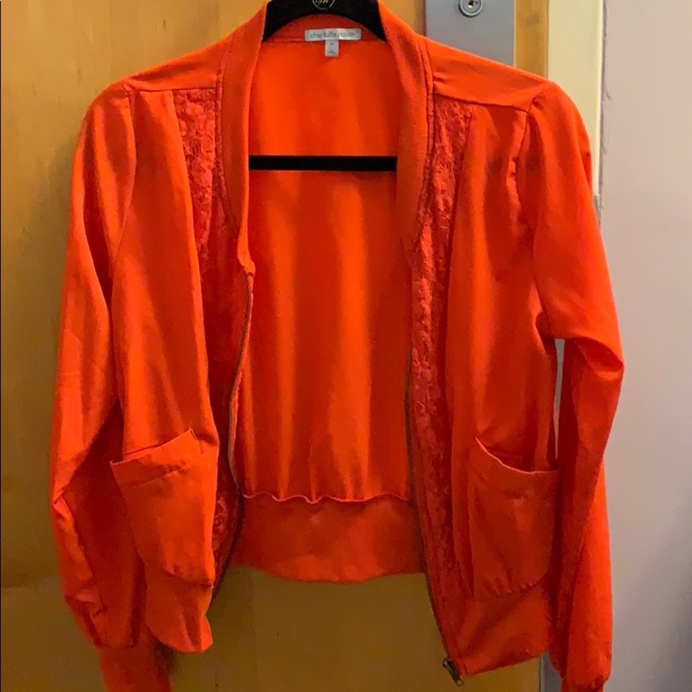 Red, Orange Jacket